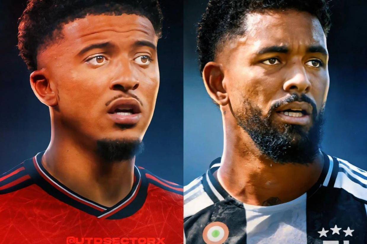 曝曼联考虑用桑乔换尤文铁腰！转会障碍还是老问题，桑乔降薪工资仍太高